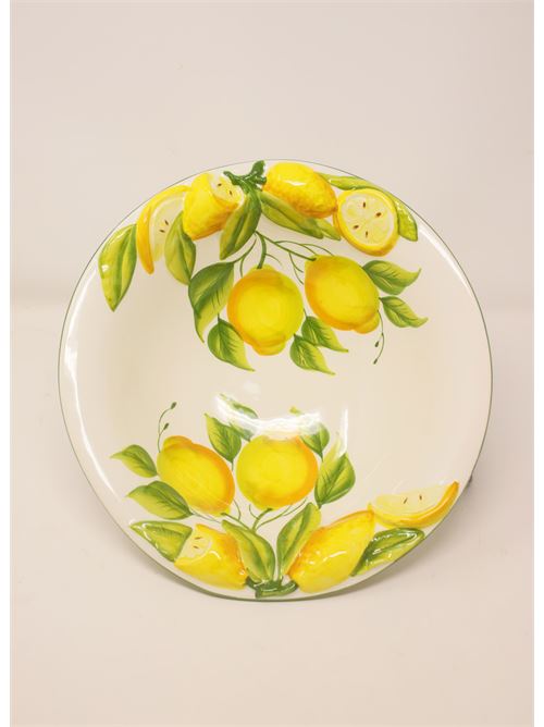 ciotola in ceramica con limoni L'Oasi ceramiche | CIOTOLARIVIEVOLIMONIPICCPICCOLQA26CM